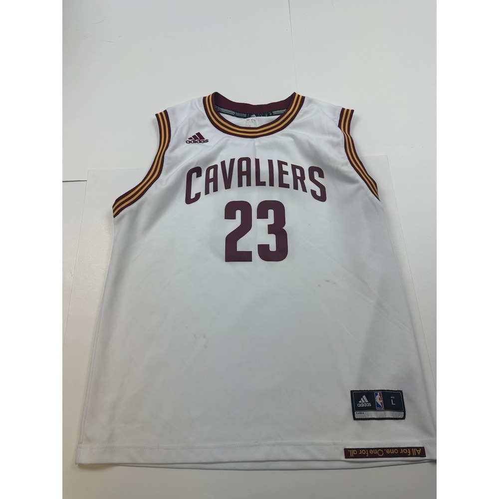 Lebron James Youth Large Cleveland Cavaliers  jersey Adidas Vintage